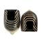 Hello Honey® 7" Multicolor Painted Stoneware Head Vase Bookends